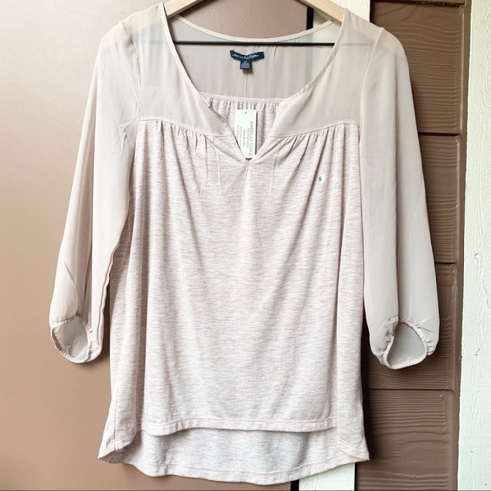 NWT American Eagle Soft Boho Blouse Small